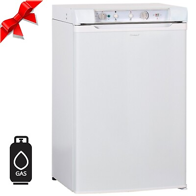 #ad 3.5 Cu.ft. Propane Refrigerator 3 Way Gas 110V 12V Refrigerator with Freezer $999.00