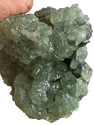 #ad Green Prehnite and Epidote from Morocco Stone Mineral Specimen #8544 $16.75