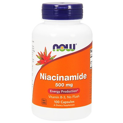 #ad #ad NOW Foods Niacinamide B 3 500 mg 100 Capsules $8.99