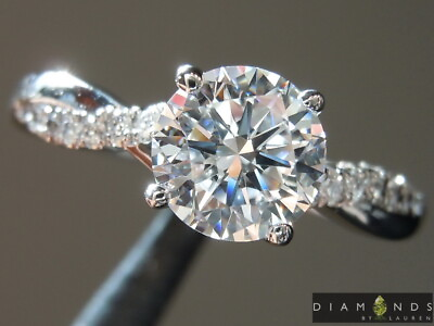 #ad 1.06ct D VVS2 Round Brilliant Lab Grown Diamond Ring R9678 Diamonds by Lauren $1295.00