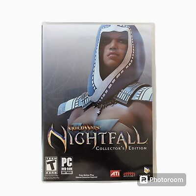 #ad Guild Wars Nightfall Collector#x27;s Edition PC 2006 No Install Disc $6.99