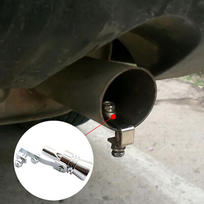 #ad Car Sound Turbo Muffler Pipe Exhaust Oversized Roar Maker Loud Whistle Sound XL $7.59
