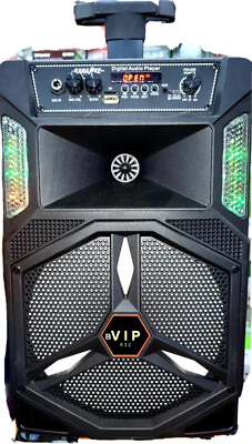 #ad bluetooth speaker VIP 18000w P.m.p.o Fm Radio With Microphone Remote Loud Sound $58.50
