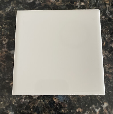 #ad 1 ea Ceramic Wall Tile 4 1 4quot; White Glossy 4x4 $4.87