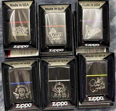 #ad Zippo Hypnosis microphone Zippo 6 types sold in bulk unused $558.00