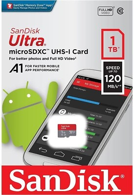 #ad Sandisk Ultra 1TB microSDXC UHS I Memory Card Older Version $65.25