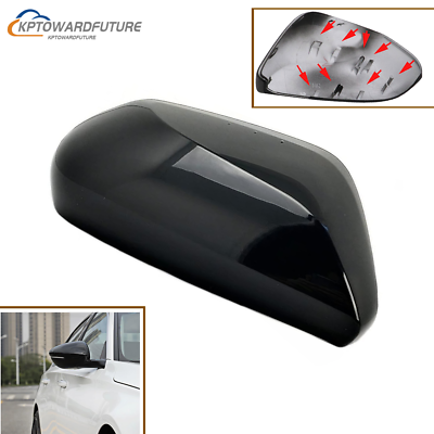 #ad Black New Passenger RH Mirror Cover for 2018 2021 Toyota Camry 87915 06130 $24.96