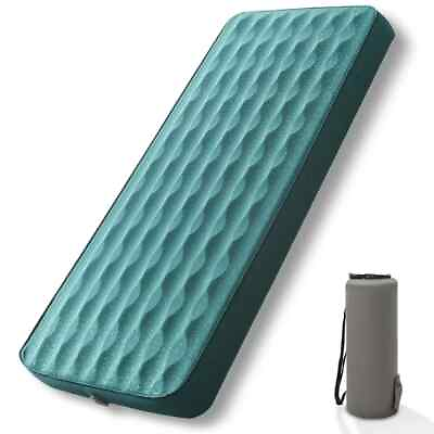 #ad Self Inflating Camping Sleeping Pad Single Mattress Foam Soft Surface Hiking $40.00
