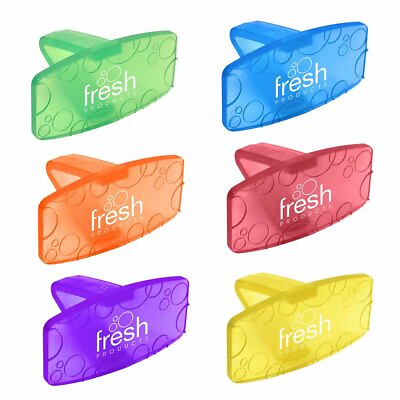#ad 6 count Fresh Products Eco Bowl Clip 2.0 Air Freshener Variety Pack $28.99