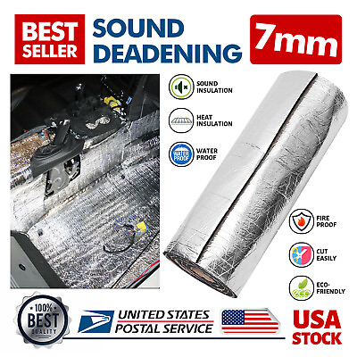 #ad Automotive Noise Deadening Heat Shield Insulation Sound Deadener OEM Dampening $31.99