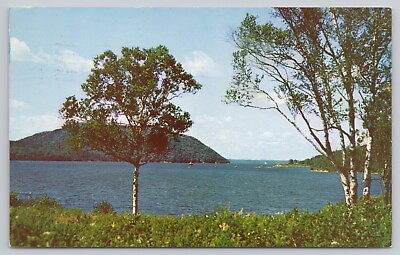 #ad Somesville Maine Somes Sound Mount Desert Island Scenic View Vintage Postcard $6.39