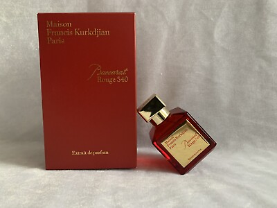 #ad Maison Francis Kurkdjian Baccarat Rouge 540 Eau De Parfum 2.4 Oz FACTORY SEALED. $99.98