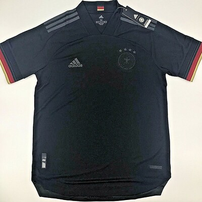 #ad Germany Away Jersey 2020 Authentic Adidas Black S M NWT Heat.Rdy $149.99