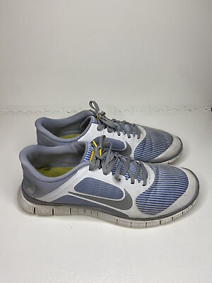 #ad Nike Livestrong x Free 4.0 V3 LAF White Reflective Silver Size 13 $30.00
