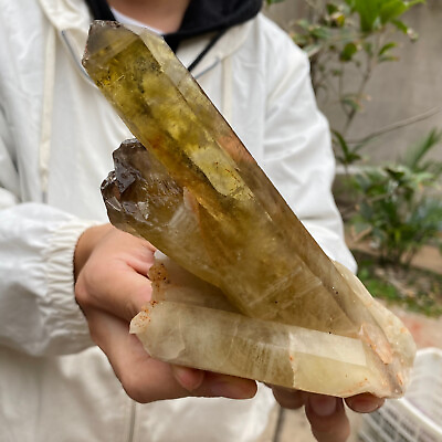 #ad 1.6lb Natural Citrine cluster mineral specimen quartz crystal healing $142.20