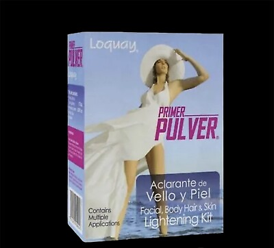 #ad #ad LOQUAY Primer Pulver skin lightening kit aclarante de vello $13.89