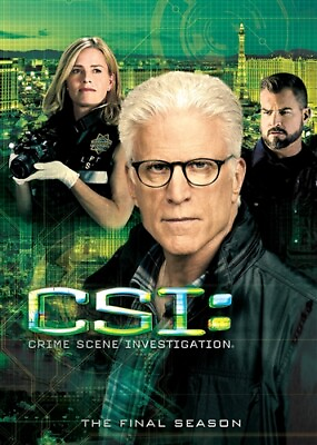 #ad CSI CRIME SCENE INVESTIGATION THE FINAL SEASON 15 New Sealed 5 DVD Set $19.80