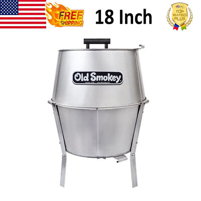 Portable 18#x27;#x27; Charcoal Grill Patio Garden Outdoor Barbecue Grills Smoker Cooking $57.86