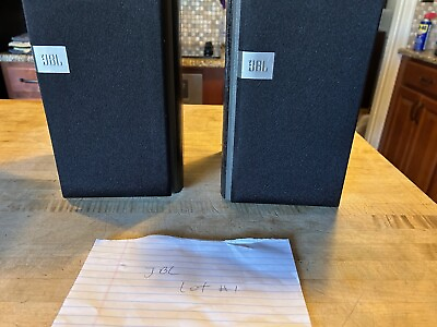 #ad Pair of JBL Balboa 10 Balboa Series Black Speakers Lot#1 *** Working and Clean $75.00
