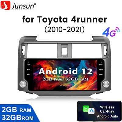 #ad 4G Carplay For Toyota Runner 2010 2021 10.33quot; Radio Stereo SWC FM 8 Core GPS Nav $399.99