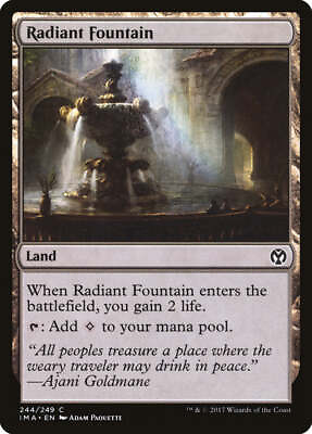 #ad Radiant Fountain Iconic Masters Magic MTG $1.36