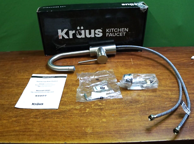 #ad Kraus Oletto KPF 2600SFS Kitchen or Bar Faucet Spot Free Stainless $80.00