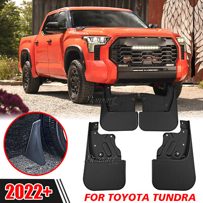 #ad For Toyota Tundra 2022 2024 Mud Flaps Splash Fender Guard Front amp; Rear Set of 4 $39.99