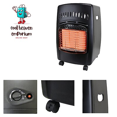 #ad 18000 BTU Cabinet Heater Black $155.99