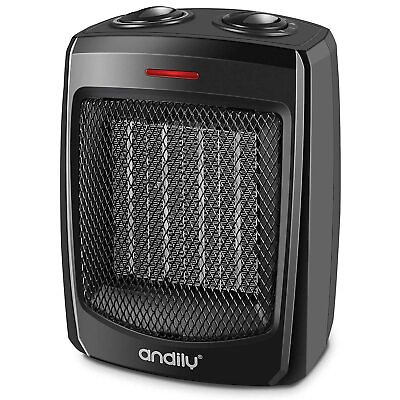 #ad Space Heater Electric Heater for Home and Office Ceramic Small Heater with Th... $39.88