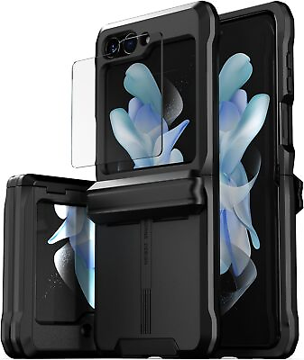 #ad #ad CaseBorne V Case for Samsung Galaxy Z Flip5 with Semi Auto Hinger Cover $39.98