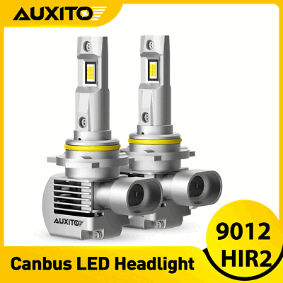 #ad 2 sides 9012 LED Headlight Bulb Low kit High Beam 6000K Super Bright power white $44.99