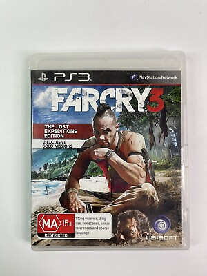 #ad PS3 Far Cry 3 Preowned 2012 Videogame PlayStation AUS NZ Sony MA15 Action AU $9.95