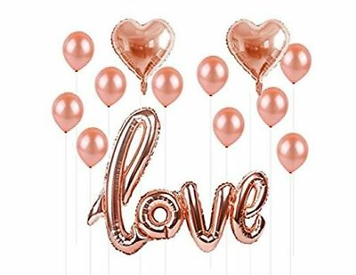 #ad 30quot; Love Balloons Foil Helium Air Wedding Valentines Day Birthday Engagement Bal GBP 2.29
