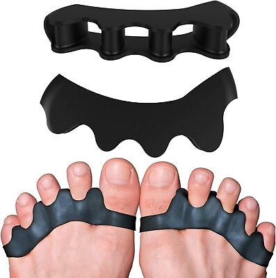 #ad Correct Toes Adjustable Toe Spacers Toe Separators for Foot and Bunion Pain .... $7.79