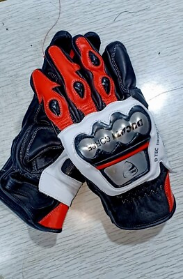 #ad Ducati Motorcycle RACING Gloves Motorbike Riding Short Gloves On Road Gloves $78.00