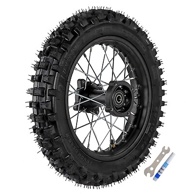 #ad 12quot; Rear Back Wheel 80 100 12 Tyre Rim For Pit Trail Dirt Bike Apollo Thumpstar AU $93.99