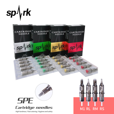 #ad 10204060100pcs Spark Sterile Disposable Tattoo Cartridge Needles RLRSCMM1 $7.99
