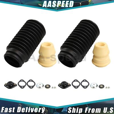 #ad Front Rear Shock Mounting Kit Strut Bellows For BMW 325Ci 2006 2005 2004 2003 $132.55