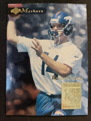 #ad 1998 Collectors Edge Masters #9 Brian Griese RC MARKERS Denver Broncos $2.99