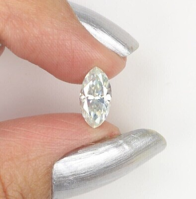 #ad 100%Natural Diamond Marquise Cut 2 Ct Certified VVS1 D Grade Loose Gemstone A186 $110.00