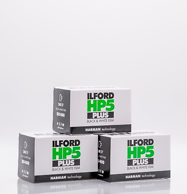 #ad #ad Ilford HP5 PLUS 400 Black and White 35mm Film 24 Exposures 3 Pack $28.95