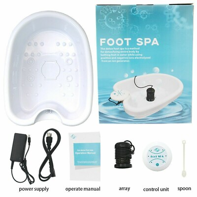 #ad Ionic Foot Bath Detox Machine Professional Spa Club Beauty Easy to Use $59.99