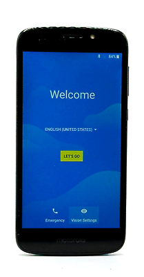 #ad Motorola Moto E5 Play 16gb Black XT1921 6 4G Verizon Works Great Free SHIPPING $21.89