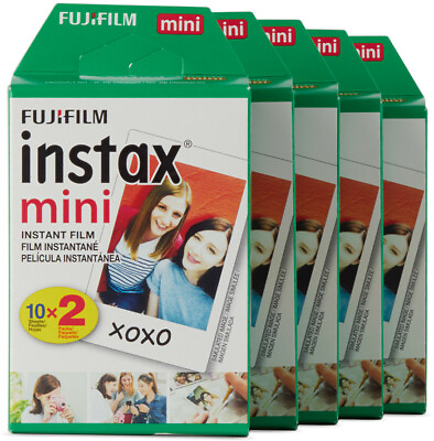 #ad New 100 Sheets Fujifilm Instax Mini instant Film Fuji Mini 8 9 11 12 Cameras $89.20