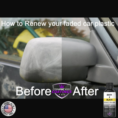 #ad Back 2 Black Permanent Plastic Trim solutions to restore plastic trim and finish $19.95