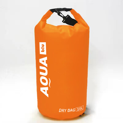 #ad Waterproof Dry Bag Dry Sack 10L 20L 30L Blue Orange Black Rafting Kayak Canoe fl $12.99