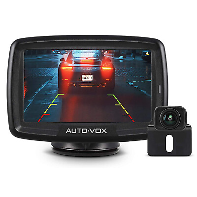 #ad AUTO VOX CS 2 Wireless Backup Camera 4.3#x27;#x27; Monitor System Stable Digital Signal $79.99