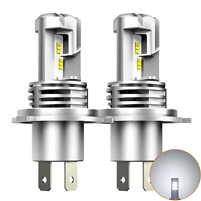 #ad H4 100W 9003 24000LM LED ZES kit Headlight Lamp Bulbs Globes Beam Hi Lo Upgrade $36.09