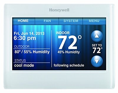#ad Honeywell TH9320WF5003 Wi Fi 9000 Color Touch Screen 3.5 x 4.5 Inch White $141.33