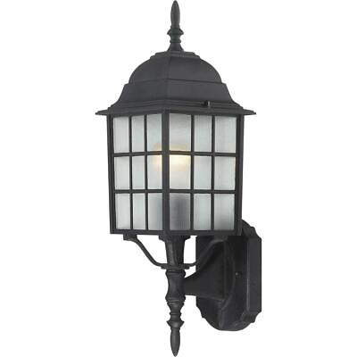 #ad Nuvo Lighting 60 3479 Brentwood Outdoor Wall Light Textured Black $53.99